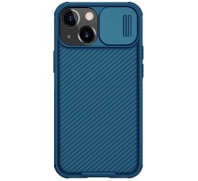 Карбонова накладка Nillkin CamShield Pro для Apple iPhone 13 / 14 (6.1") Blue