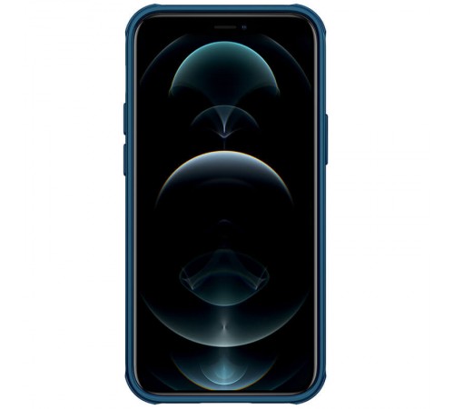 Карбонова накладка Nillkin CamShield Pro для Apple iPhone 13 / 14 (6.1") Blue Карбонова накладка Nillkin CamShield Pro для Apple iPhone 13 / 14 (6.1") Blue