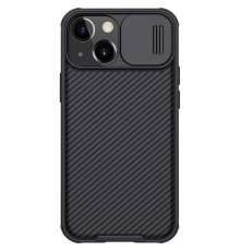 Карбонова накладка Nillkin CamShield Pro для Apple iPhone 13 / 14 (6.1") Black