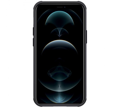 Карбонова накладка Nillkin CamShield Pro для Apple iPhone 13 / 14 (6.1") Black