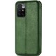 Шкіряний чохол-книжка GETMAN Cubic (PU) для Xiaomi Redmi 10 Зелений