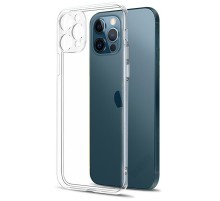 TPU чохол Epic Transparent 1,5mm Full Camera для Apple iPhone 12 Pro Max (6.7") Безбарвний (прозорий)