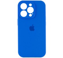 Чохол Silicone Case Full Camera Protective (AA) для Apple iPhone 13 Pro (6.1") Синій / Capri Blue
