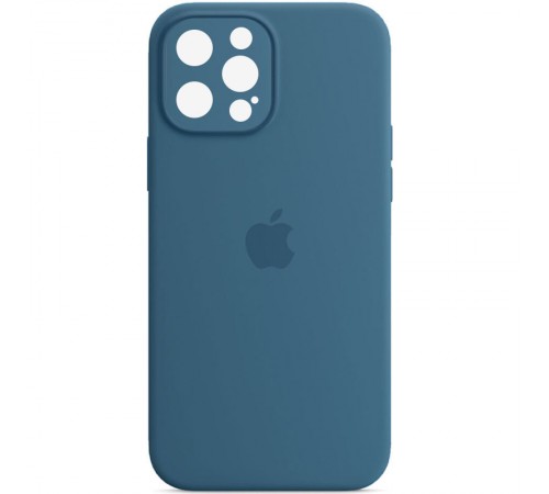 Чохол Silicone Case Full Camera Protective (AA) для Apple iPhone 13 Pro (6.1") Синій / Blue Jay Чохол Silicone Case Full Camera Protective (AA) для Apple iPhone 13 Pro (6.1") Синій / Blue Jay