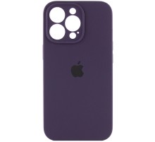Чохол Silicone Case Full Camera Protective (AA) для Apple iPhone 13 Pro (6.1") Фіолетовий / Elderberry