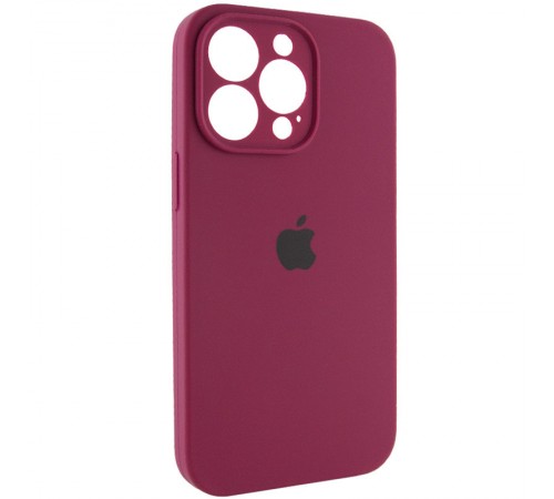 Чохол Silicone Case Full Camera Protective (AA) для Apple iPhone 13 Pro (6.1") Бордовий / Maroon Чохол Silicone Case Full Camera Protective (AA) для Apple iPhone 13 Pro (6.1") Бордовий / Maroon