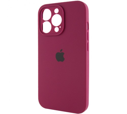 Чохол Silicone Case Full Camera Protective (AA) для Apple iPhone 13 Pro (6.1") Бордовий / Maroon Чохол Silicone Case Full Camera Protective (AA) для Apple iPhone 13 Pro (6.1") Бордовий / Maroon