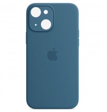 Чохол Silicone Case Full Camera Protective (AA) для Apple iPhone 13 (6.1") Синій / Blue Jay