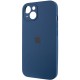 Чохол Silicone Case Full Camera Protective (AA) для Apple iPhone 13 (6.1") Синій / Abyss Blue