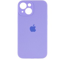 Чохол Silicone Case Full Camera Protective (AA) для Apple iPhone 13 (6.1") Бузковий / Dasheen / PVH