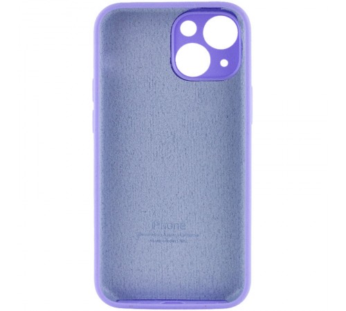 Чохол Silicone Case Full Camera Protective (AA) для Apple iPhone 13 (6.1") Бузковий / Dasheen / PVH Чохол Silicone Case Full Camera Protective (AA) для Apple iPhone 13 (6.1") Бузковий / Dasheen / PVH