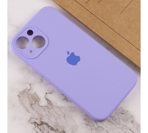 Чохол Silicone Case Full Camera Protective (AA) для Apple iPhone 13 (6.1") Бузковий / Dasheen / PVH Чохол Silicone Case Full Camera Protective (AA) для Apple iPhone 13 (6.1") Бузковий / Dasheen / PVH