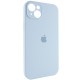 Чохол Silicone Case Full Camera Protective (AA) для Apple iPhone 13 (6.1") Блакитний / Sweet Blue / PVH