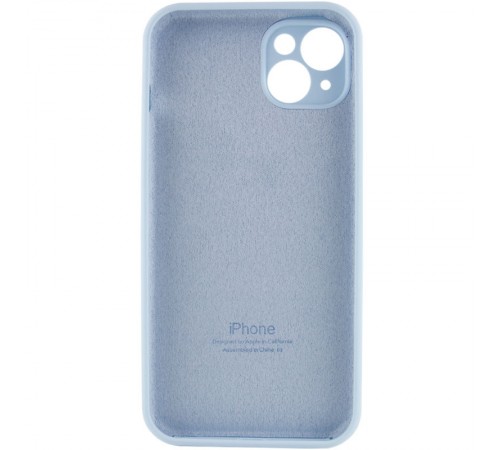 Чохол Silicone Case Full Camera Protective (AA) для Apple iPhone 13 (6.1") Блакитний / Sweet Blue / PVH Чохол Silicone Case Full Camera Protective (AA) для Apple iPhone 13 (6.1") Блакитний / Sweet Blue / PVH