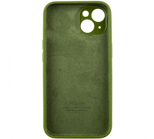 Чохол Silicone Case Full Camera Protective (AA) для Apple iPhone 13 (6.1") Зелений / Dark Olive / PVH Чохол Silicone Case Full Camera Protective (AA) для Apple iPhone 13 (6.1") Зелений / Dark Olive / PVH