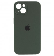 Чохол Silicone Case Full Camera Protective (AA) для Apple iPhone 13 (6.1") Зелений / Cyprus Green / PVH