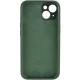 Чохол Silicone Case Full Camera Protective (AA) для Apple iPhone 13 (6.1") Зелений / Cyprus Green / PVH
