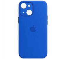 Чохол Silicone Case Full Camera Protective (AA) для Apple iPhone 13 (6.1") Синій / Capri Blue / PVH