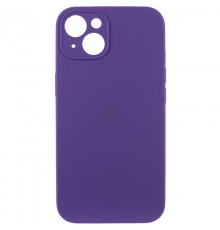 Чохол Silicone Case Full Camera Protective (AA) для Apple iPhone 13 (6.1") Фіолетовий / Amethyst / PVH