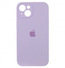 Чохол Silicone Case Full Camera Protective (AA) для Apple iPhone 13 (6.1") Бузковий / Lilac / PVH