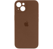 Чохол Silicone Case Full Camera Protective (AA) для Apple iPhone 13 (6.1") Коричневий / Brown