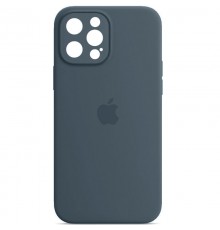 Чохол Silicone Case Full Camera Protective (AA) для Apple iPhone 13 Pro Max (6.7") Синій / Abyss Blue
