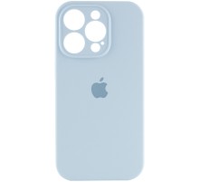 Чохол Silicone Case Full Camera Protective (AA) для Apple iPhone 13 Pro Max (6.7") Блакитний / Sweet Blue
