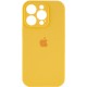 Чохол Silicone Case Full Camera Protective (AA) для Apple iPhone 13 Pro Max (6.7") Жовтий / Sunflower