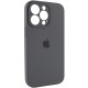 Чохол Silicone Case Full Camera Protective (AA) для Apple iPhone 13 Pro Max (6.7") Сірий / Dark Gray / PVH