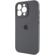 Чохол Silicone Case Full Camera Protective (AA) для Apple iPhone 13 Pro Max (6.7") Сірий / Dark Gray / PVH