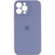 Чохол Silicone Case Full Camera Protective (AA) для Apple iPhone 13 Pro Max (6.7") Сірий / Lavender Gray / PVH