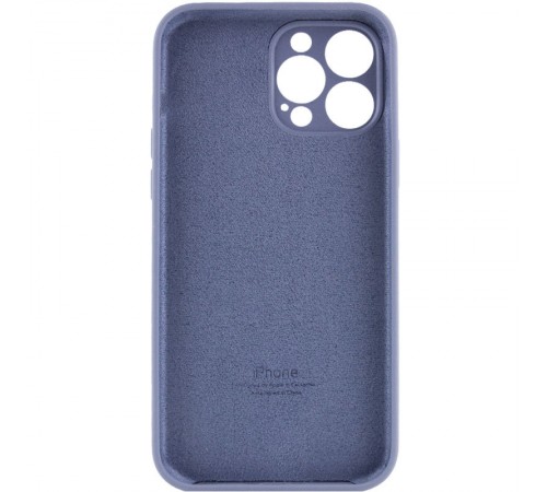 Чохол Silicone Case Full Camera Protective (AA) для Apple iPhone 13 Pro Max (6.7") Сірий / Lavender Gray / PVH Чохол Silicone Case Full Camera Protective (AA) для Apple iPhone 13 Pro Max (6.7") Сірий / Lavender Gray / PVH