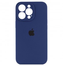 Чохол Silicone Case Full Camera Protective (AA) для Apple iPhone 13 Pro Max (6.7") Синій / Deep navy / PVH