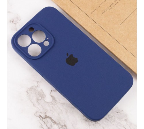 Чохол Silicone Case Full Camera Protective (AA) для Apple iPhone 13 Pro Max (6.7") Синій / Deep navy / PVH Чохол Silicone Case Full Camera Protective (AA) для Apple iPhone 13 Pro Max (6.7") Синій / Deep navy / PVH