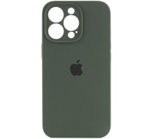 Чохол Silicone Case Full Camera Protective (AA) для Apple iPhone 13 Pro Max (6.7") Зелений / Cyprus Green
