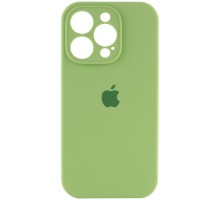 Чохол Silicone Case Full Camera Protective (AA) для Apple iPhone 13 Pro Max (6.7") М'ятний / Mint