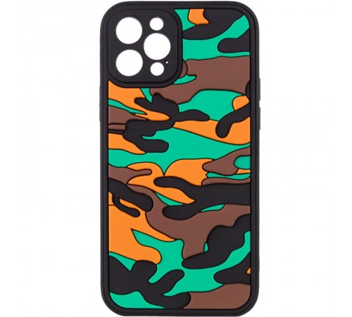 Чохол TPU+PC Army Collection для Apple iPhone 12 Pro Max (6.7") Коричневий Чохол TPU+PC Army Collection для Apple iPhone 12 Pro Max (6.7") Коричневий