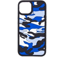 Чохол TPU+PC Army Collection для Apple iPhone 13 (6.1") Синій