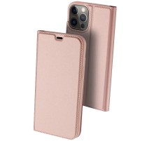 Чохол-книжка Dux Ducis з кишенею для візиток для Apple iPhone 13 Pro Max (6.7") Rose Gold