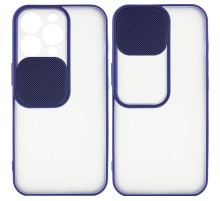 Чохол Camshield mate TPU зі шторкою для камери для Apple iPhone 13 Pro (6.1") Синій