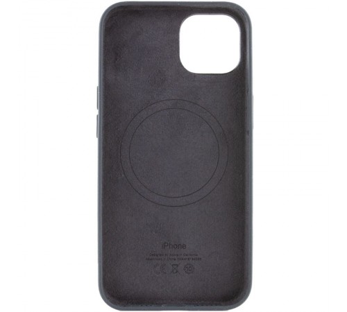 Чохол Silicone case (AAA) with Magsafe and Animation для Apple iPhone 13 (6.1") Чорний / Midnight Чохол Silicone case (AAA) with Magsafe and Animation для Apple iPhone 13 (6.1") Чорний / Midnight