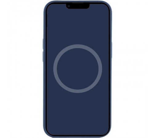Чохол Silicone case (AAA) with Magsafe and Animation для Apple iPhone 13 (6.1") Синій / Abyss Blue