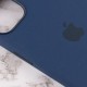 Чохол Silicone case (AAA) with Magsafe and Animation для Apple iPhone 13 (6.1") Синій / Abyss Blue