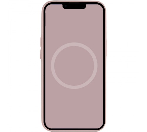 Чохол Silicone case (AAA) with Magsafe and Animation для Apple iPhone 13 Pro (6.1") Рожевий / Chalk Pink