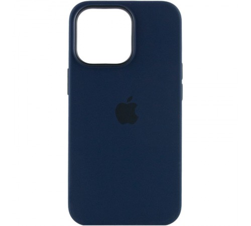Чохол Silicone case (AAA) with Magsafe and Animation для Apple iPhone 13 Pro (6.1") Синій / Abyss Blue