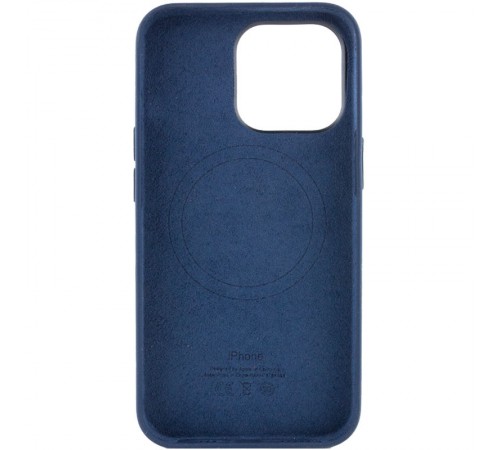 Чохол Silicone case (AAA) with Magsafe and Animation для Apple iPhone 13 Pro (6.1") Синій / Abyss Blue