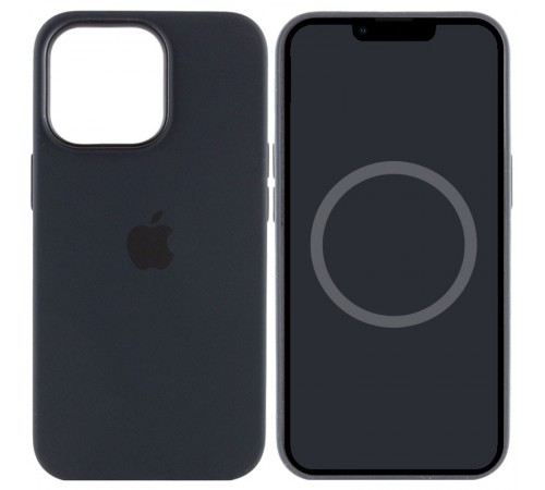 Чохол Silicone case (AAA) with Magsafe and Animation для Apple iPhone 13 Pro (6.1") Чорний / Midnight Чохол Silicone case (AAA) with Magsafe and Animation для Apple iPhone 13 Pro (6.1") Чорний / Midnight