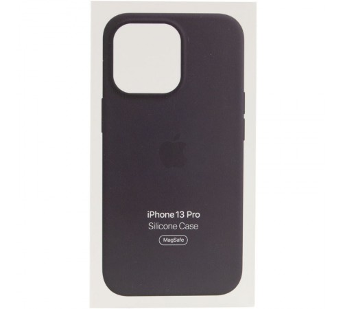 Чохол Silicone case (AAA) with Magsafe and Animation для Apple iPhone 13 Pro (6.1") Чорний / Midnight Чохол Silicone case (AAA) with Magsafe and Animation для Apple iPhone 13 Pro (6.1") Чорний / Midnight