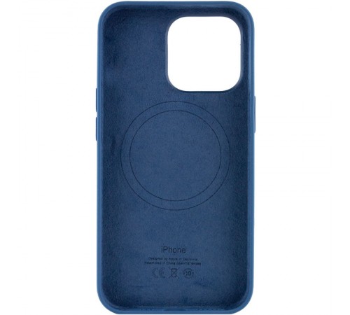 Чохол Silicone case (AAA) with Magsafe and Animation для Apple iPhone 13 Pro Max (6.7") Синій / Blue Jay Чохол Silicone case (AAA) with Magsafe and Animation для Apple iPhone 13 Pro Max (6.7") Синій / Blue Jay