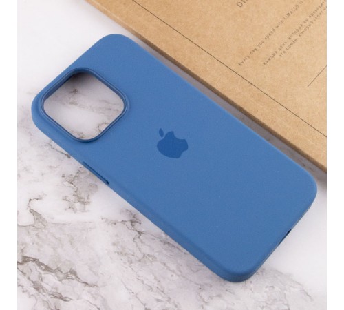 Чохол Silicone case (AAA) with Magsafe and Animation для Apple iPhone 13 Pro Max (6.7") Синій / Blue Jay Чохол Silicone case (AAA) with Magsafe and Animation для Apple iPhone 13 Pro Max (6.7") Синій / Blue Jay